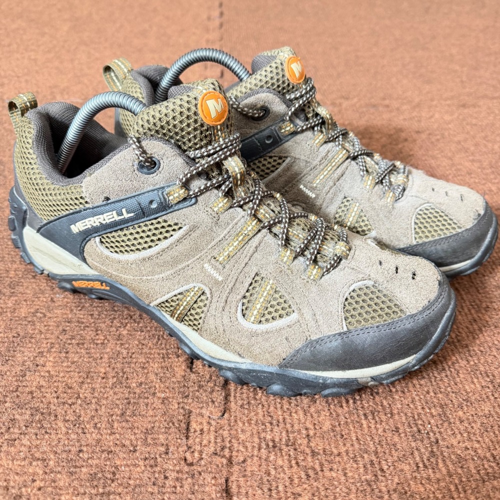Merrell Mens Moab Ventilator Hiking Shoes Canteen Marmalade J148528C Size 10